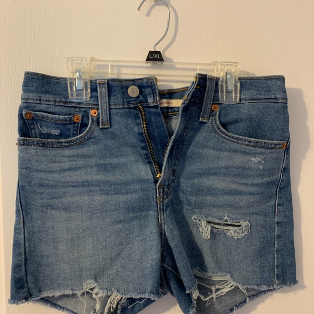 Levi Jean Shorts Size 27